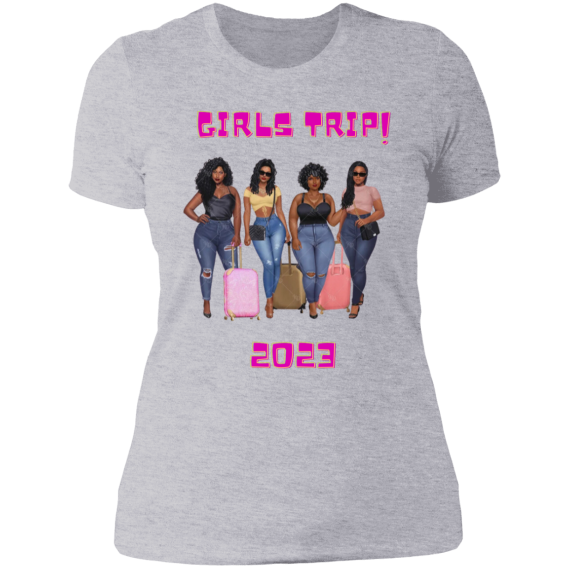 GIRLS TRIP (1) NL3900 Ladies' Boyfriend T-Shirt