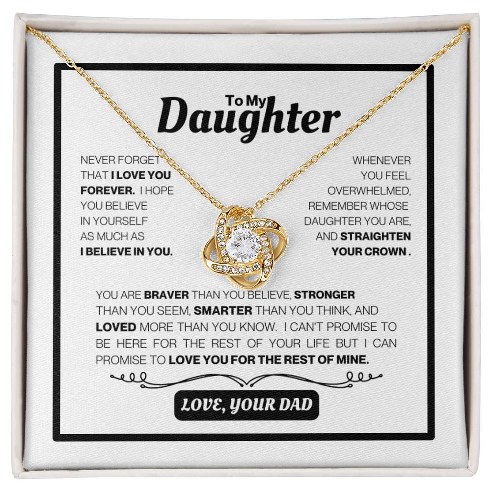 To My Daughter - I Love You, Dad