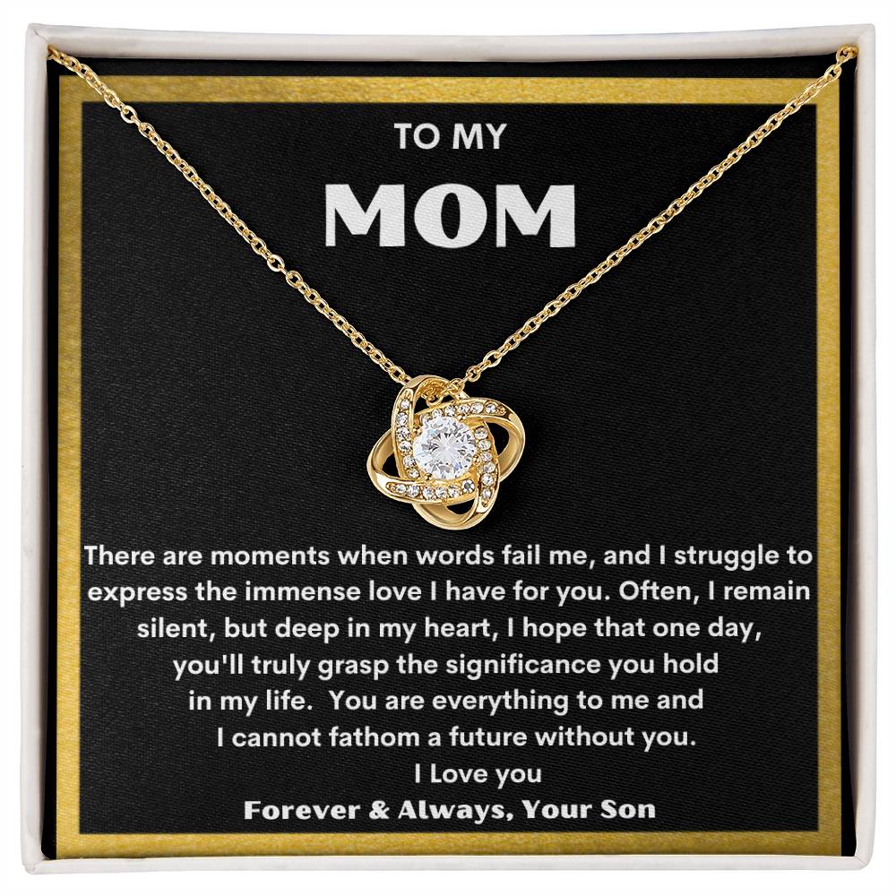 To My Beautiful Mom - Just Because - Birthday, Graduation, Mother's Day, Happy Day, Love Day Any Day