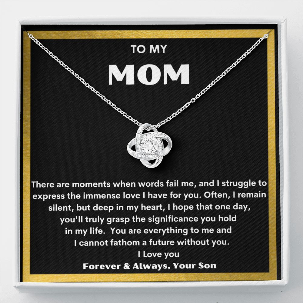 To My Beautiful Mom - Just Because - Birthday, Graduation, Mother's Day, Happy Day, Love Day Any Day