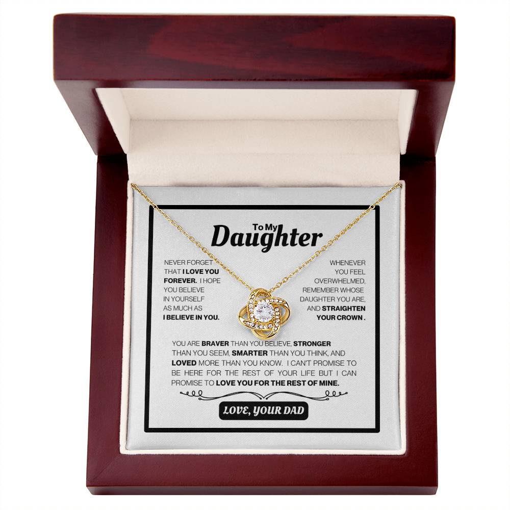 To My Daughter - I Love You, Dad