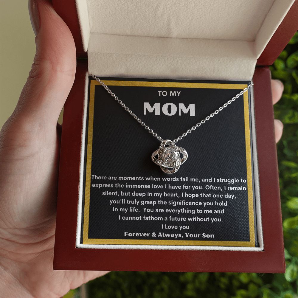 To My Beautiful Mom - Just Because - Birthday, Graduation, Mother's Day, Happy Day, Love Day Any Day