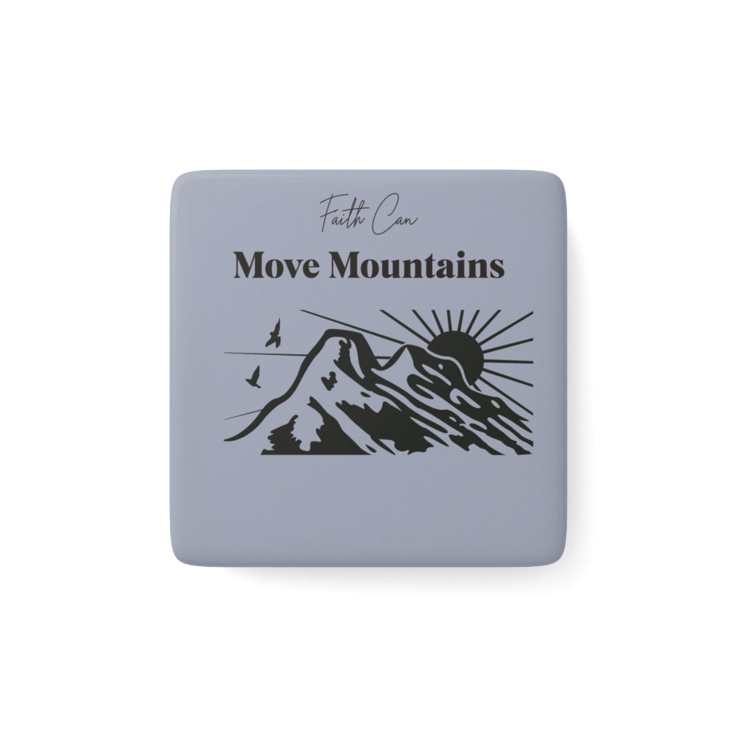 Porcelain Magnet, Square