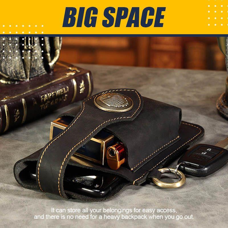 Leather Mobile Phone Bag