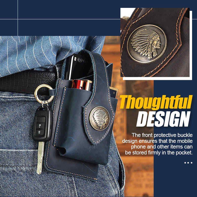 Leather Mobile Phone Bag