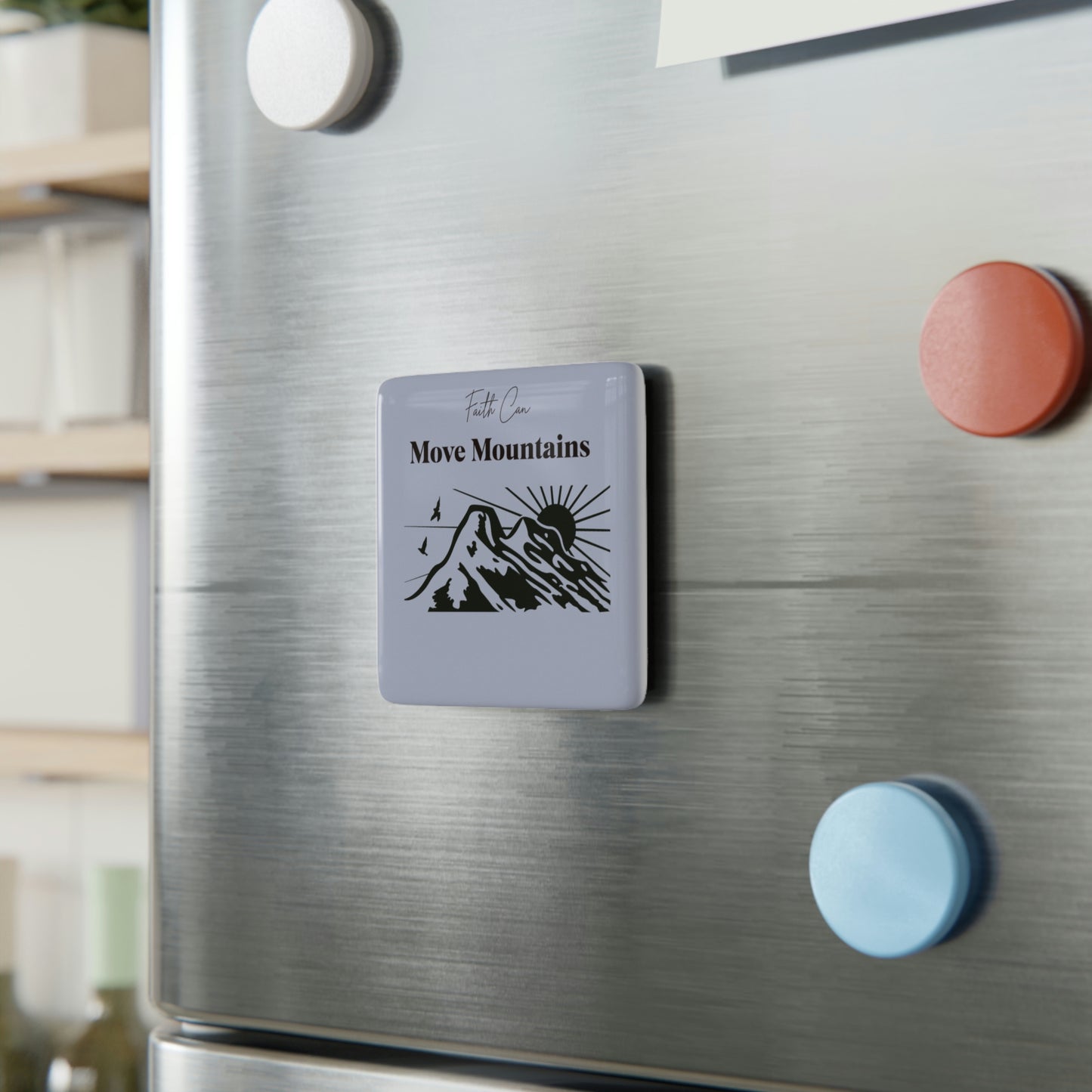 Porcelain Magnet, Square