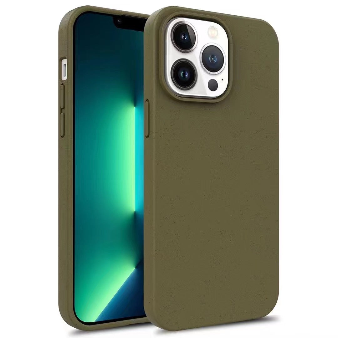 Environmentally Friendly Degradable Wheat Straw Phone Case
