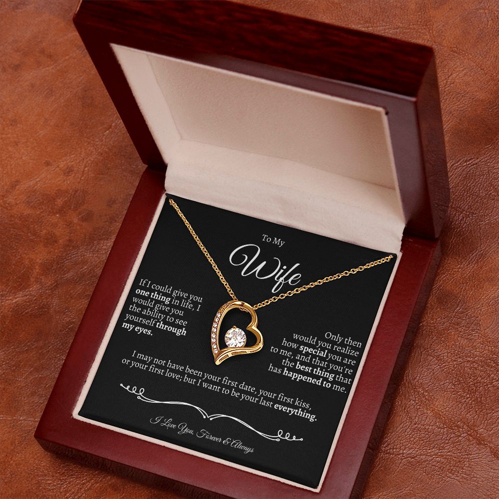 To My Wife - I Love You Forever & Always-Valentines - Anniversaries-Birthdays