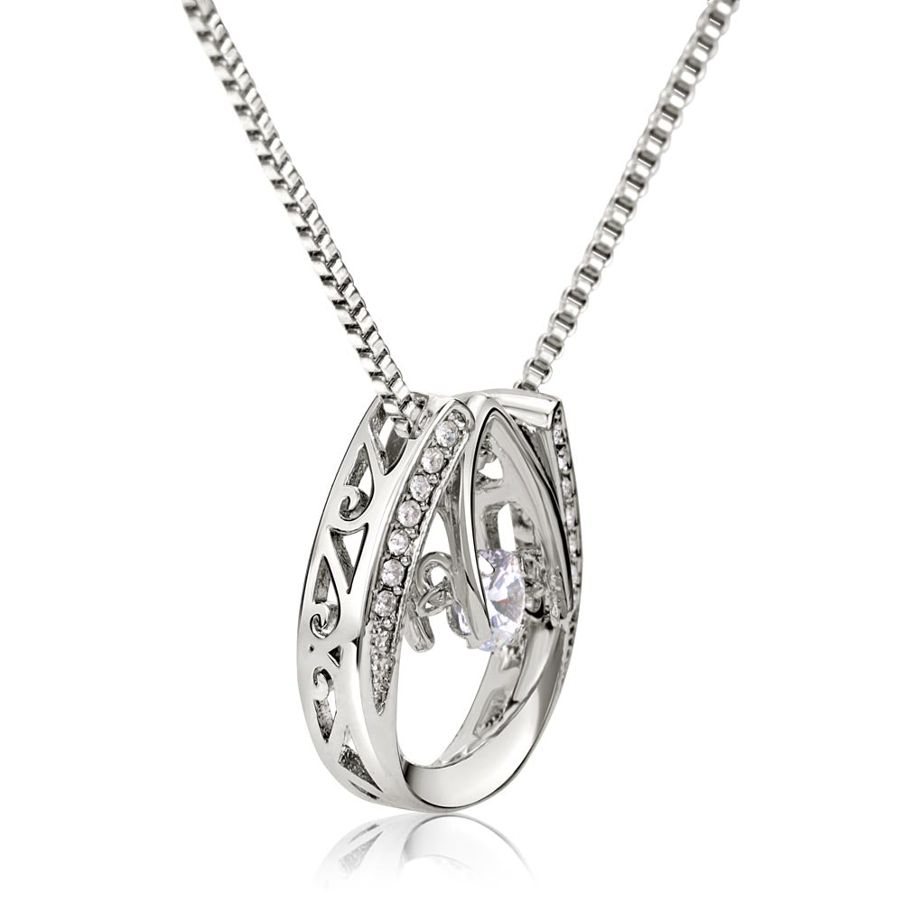 To My Soulmate - Lucky In Love Necklace - I Love You!