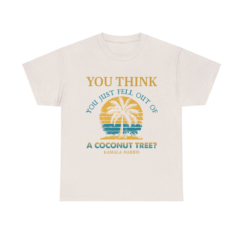 Coconut Tree Tee - Unisex Heavy Cotton Tee