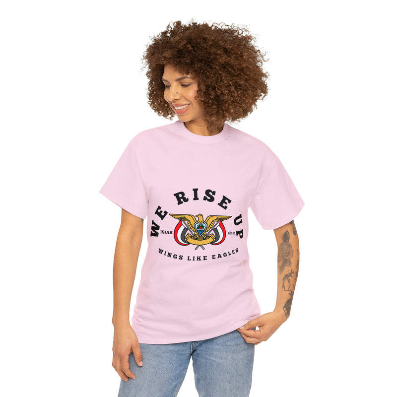 We Rice Up To Beat Breast Cancer - Unisex Heavy Cotton Tee