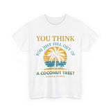 Coconut Tree Tee - Unisex Heavy Cotton Tee