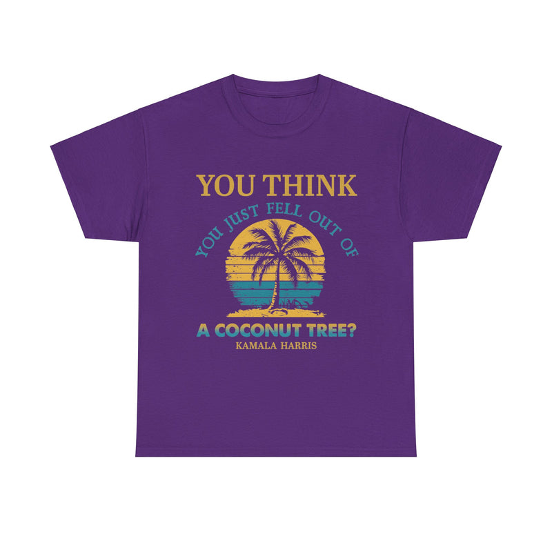 Coconut Tree Tee - Unisex Heavy Cotton Tee