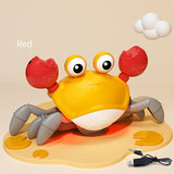 Induction Escape Crab Rechargeable Electric Pet Musical Toys Children'S Toys Birthday Gifts Interactive Toys Learn To Climb Toys