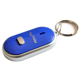 New LED whistle control induction key ring Elderly key finder Multi-function key anti-lost device