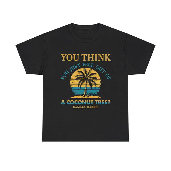 Coconut Tree Tee - Unisex Heavy Cotton Tee