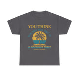 Coconut Tree Tee - Unisex Heavy Cotton Tee