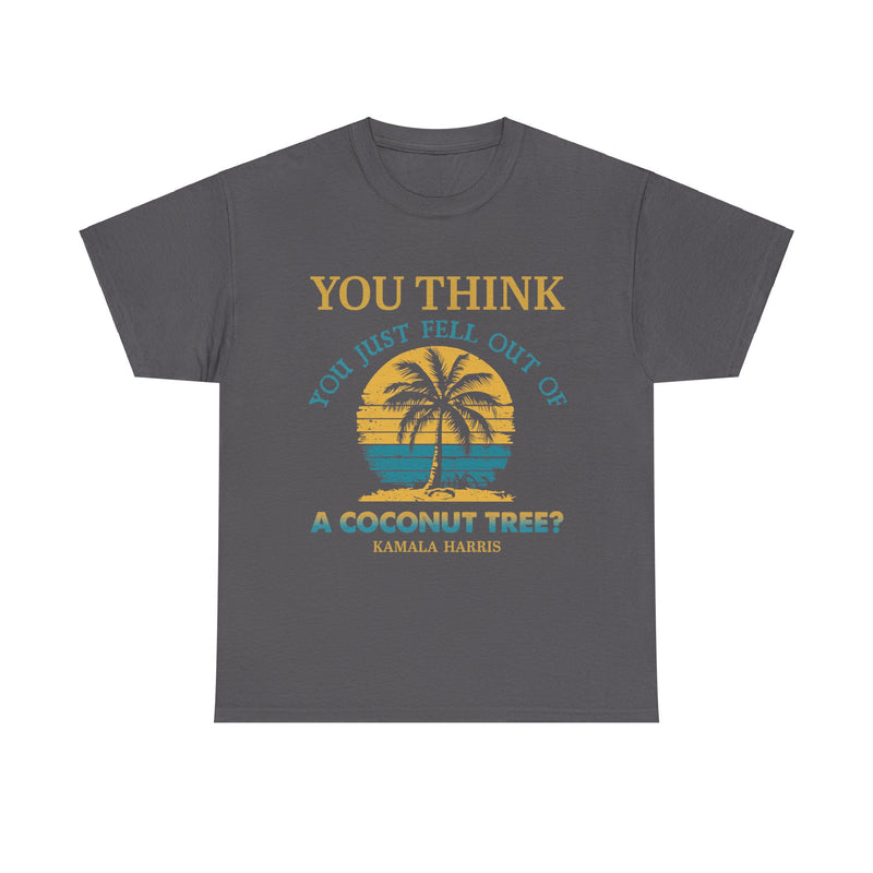 Coconut Tree Tee - Unisex Heavy Cotton Tee