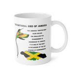 The Beautiful Humming Bird Of Jamaica Mug - White Ceramic Mug, 11oz