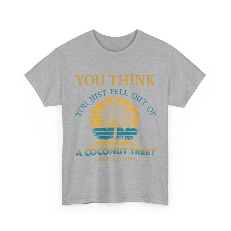 Coconut Tree Tee - Unisex Heavy Cotton Tee