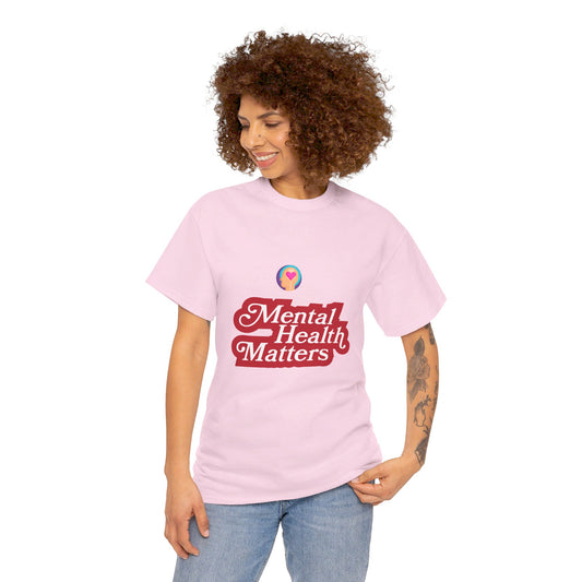 Mental Health Unisex Heavy Cotton Tee