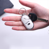 New LED whistle control induction key ring Elderly key finder Multi-function key anti-lost device