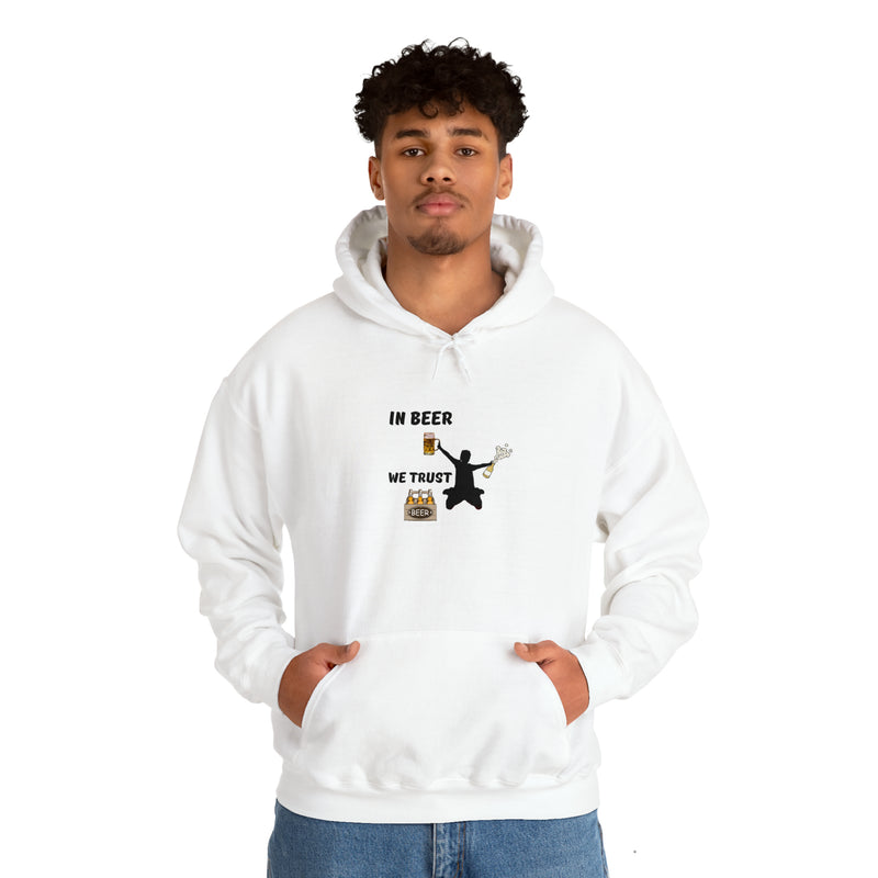 Unisex Heavy Blend™ Hooded Sweatshirt - In Beer We Trust - Hoodie