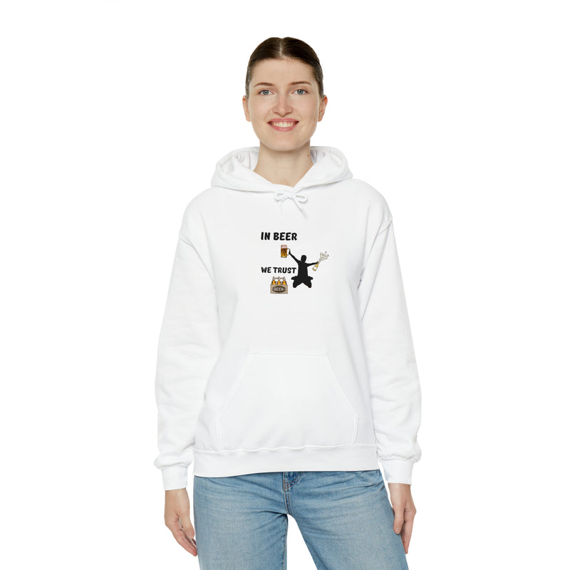 Unisex Heavy Blend™ Hooded Sweatshirt - In Beer We Trust - Hoodie