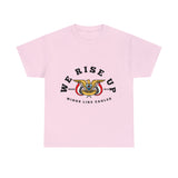 We Rice Up To Beat Breast Cancer - Unisex Heavy Cotton Tee