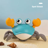 Induction Escape Crab Rechargeable Electric Pet Musical Toys Children'S Toys Birthday Gifts Interactive Toys Learn To Climb Toys