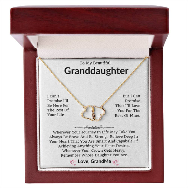 To My GrandDaughter - I Love You - Great Gift For Anniversary, Graduation, Weddings, Birthday - Just Because