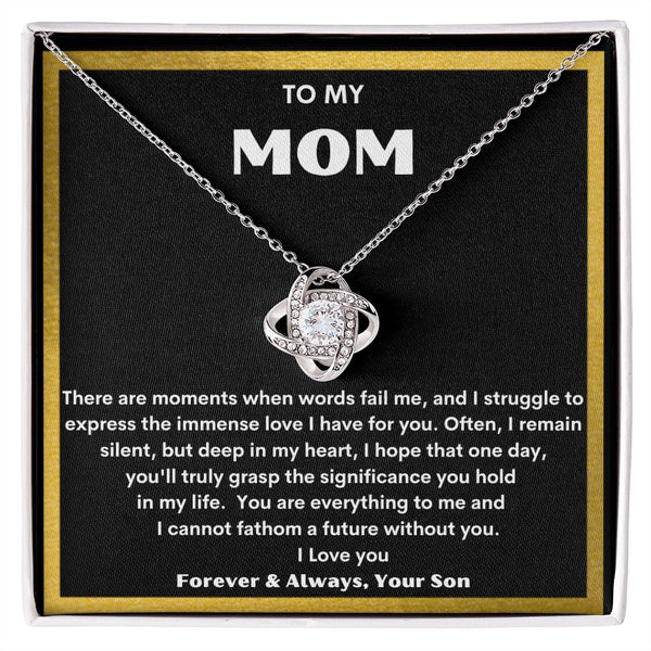 To My Beautiful Mom - Just Because - Birthday, Graduation, Mother's Day, Happy Day, Love Day Any Day