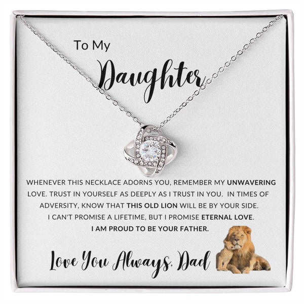 To My Daughter, I Will Always Love You!  A Gorgeous Gift For Graduation, Wedding, Anniversary Christmas