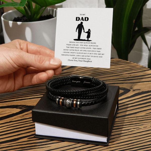 To My Dad From Daughter - I Love You Forever - Fathers Day Gift