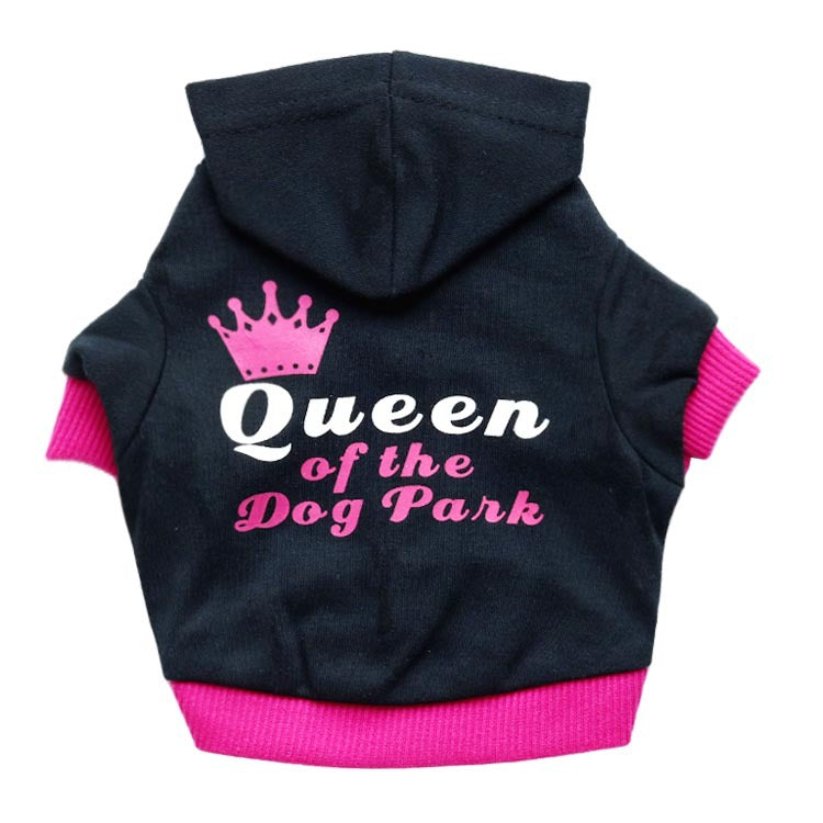 Pet Clothes Dog Clothes All Cotton Cap Seal VIP Pet T-shirt Teddy Clothes