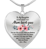 Daughter neck chain pendants Mother's Day Thanksgiving necklaces jewelry