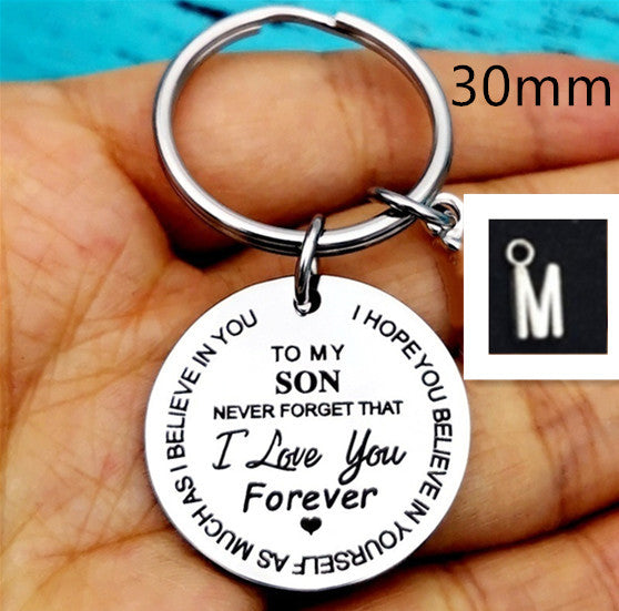 Holiday gift inspirational key chain