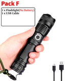 LED Rechargeable Tactical Flashlight -Perfect For Emergencies - Don't get caught in the dark!