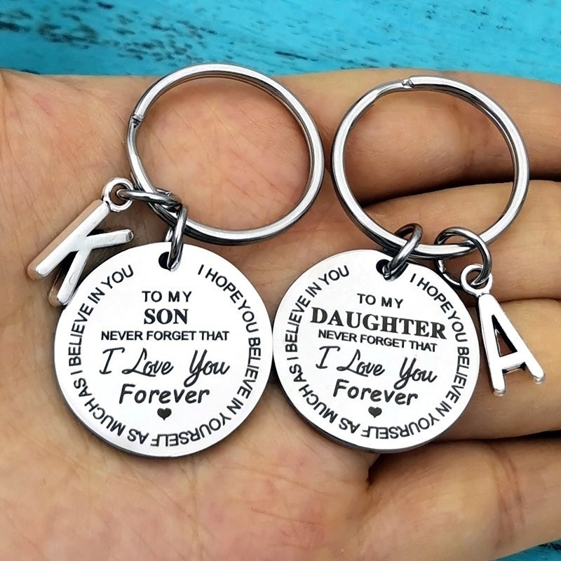 Holiday gift inspirational key chain