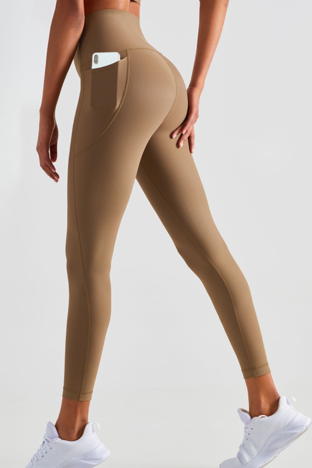 White Soft and Breathable High-Waisted Yoga Leggings