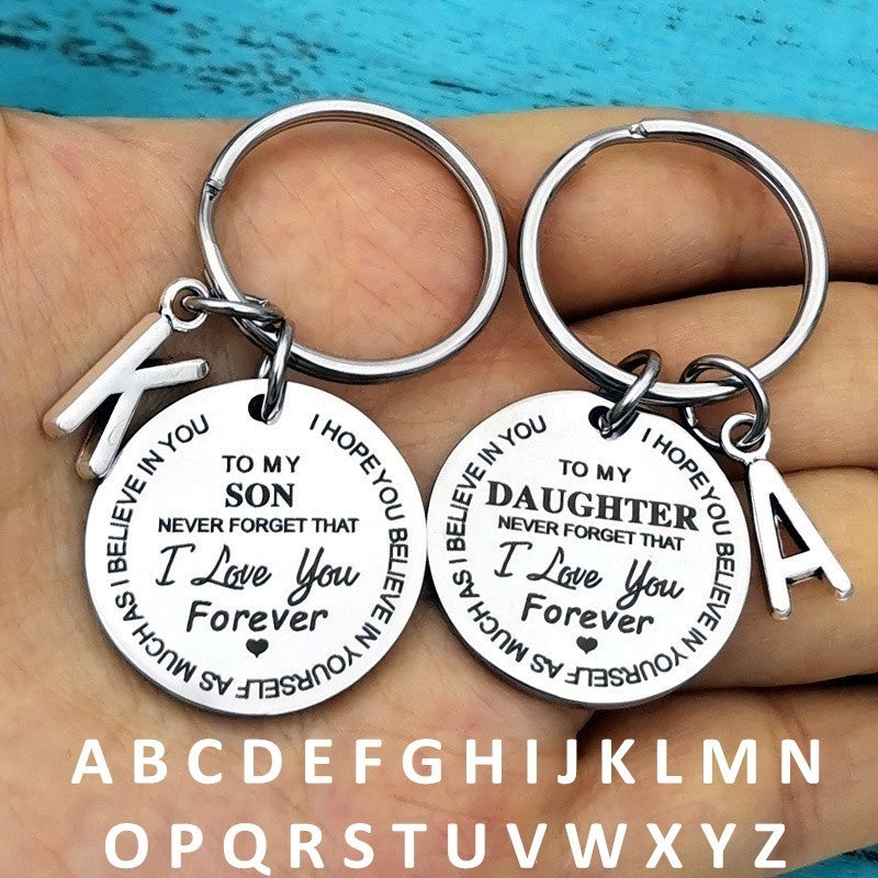 Holiday gift inspirational key chain