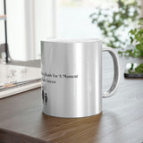 Beautiful Gift - Metallic Mug (Silver\Gold)for Mom - Mothers Day, Birthday, A special Day for Mom - Bonus Mom-New Mom