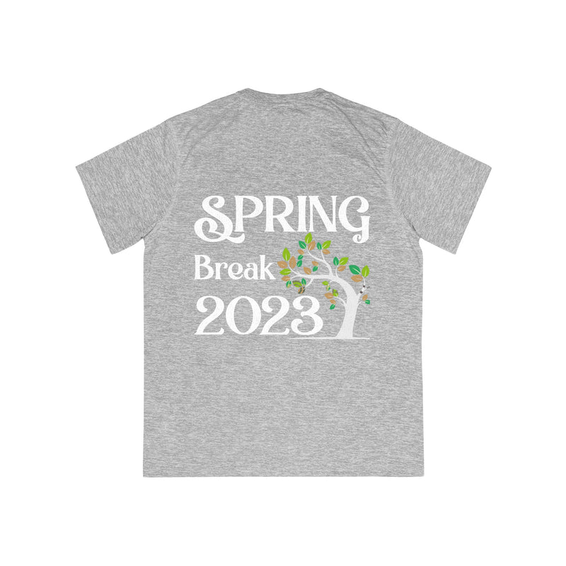 SPRING BREAK - 2023 - Men's Sports T-shirt - Moisture - Wicking Polyester-Made and Ships from the United States