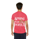 SPRING BREAK - 2023 - Men's Sports T-shirt - Moisture - Wicking Polyester-Made and Ships from the United States