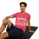 SPRING BREAK - 2023 - Men's Sports T-shirt - Moisture - Wicking Polyester-Made and Ships from the United States