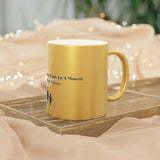 Beautiful Gift - Metallic Mug (Silver\Gold)for Mom - Mothers Day, Birthday, A special Day for Mom - Bonus Mom-New Mom