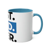 Two-Tone Coffee Mugs, 11oz