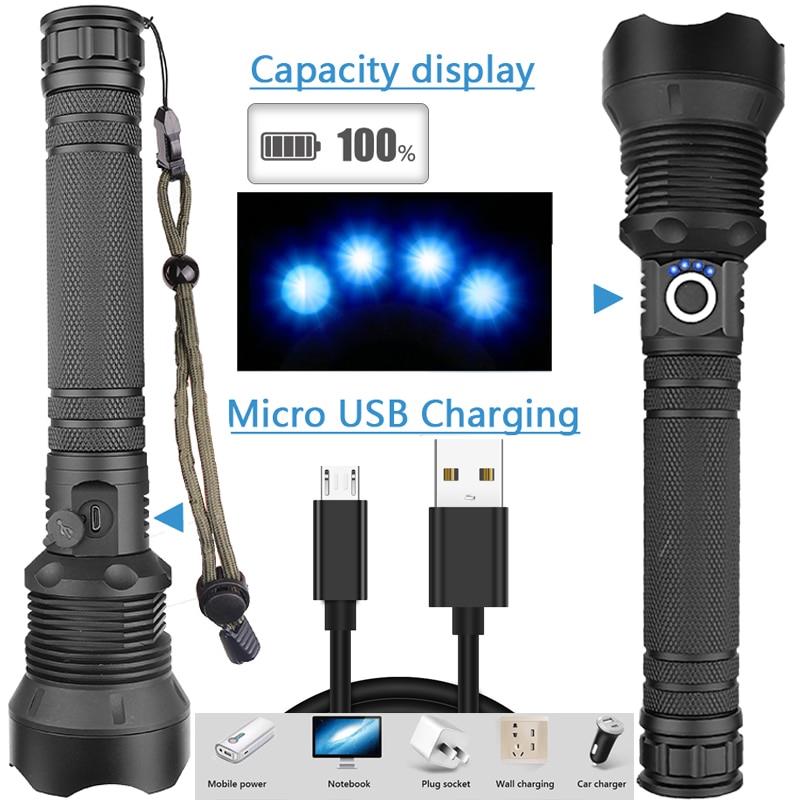 LED Rechargeable Tactical Flashlight -Perfect For Emergencies - Don't get caught in the dark!