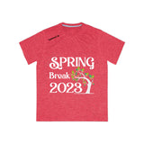 SPRING BREAK - 2023 - Men's Sports T-shirt - Moisture - Wicking Polyester-Made and Ships from the United States