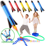 Kid Air Rocket Foot Pump Launcher